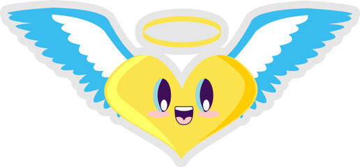 Heart Emoticon Sticker