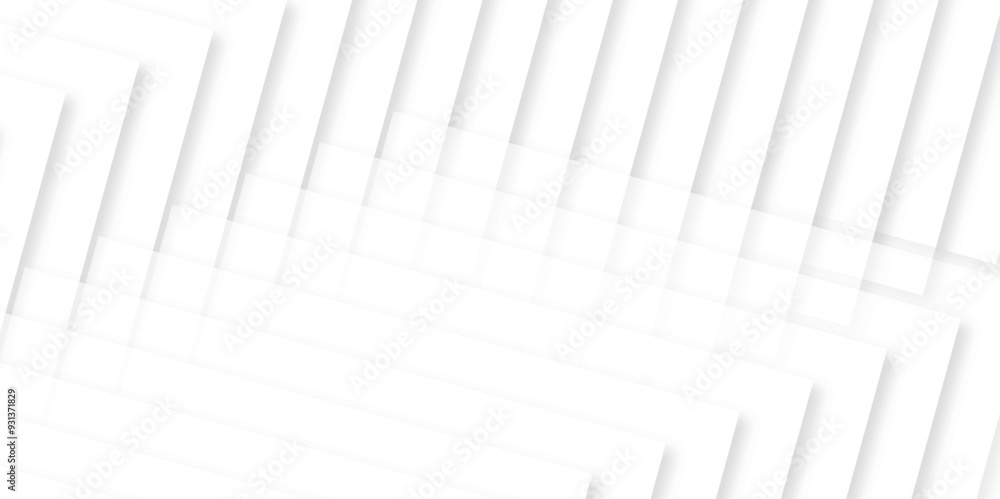 Poster abstract white background with luxury shapes architecture plan. modern pattern elegant gray line tem