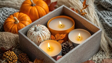 Autumnal Home Decor Box