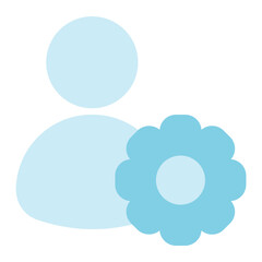 manager icon for illustration