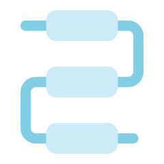 flow icon for illustration