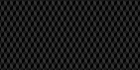 Abstract black and gray style minimal blank cubic. Geometric pattern illustration mosaic, square and triangle wallpaper.	