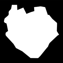 South Kordofan State map, administrative division of Sudan. Vector illustration.