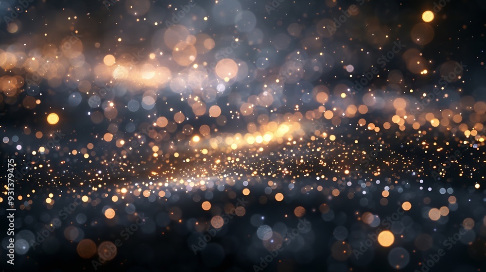 Poster myriads of twinkling stars in celestial cosmos : generative ai