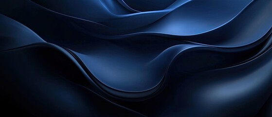 Obraz premium Deep matte navy blue color texture background modern and sleek dark tones for contemporary and professional designs and presentations