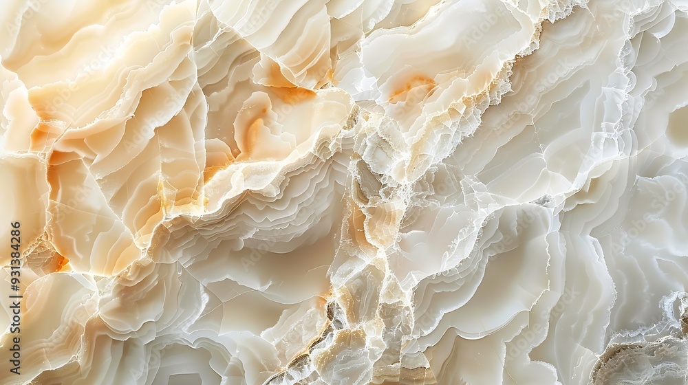 Poster light ivory marble texture background high resolution italian smooth onyx marble stone for abstract 