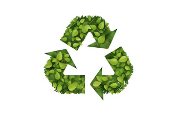 Sustainability and recycling icon style on a basic white background