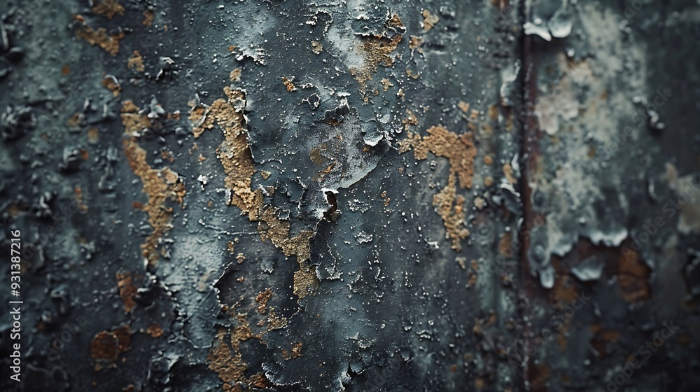 Aufkleber dilapidated industrial surface texture high resolution : generative ai