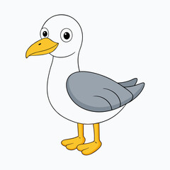 Bird icon silhouette vector illustration on a white background
