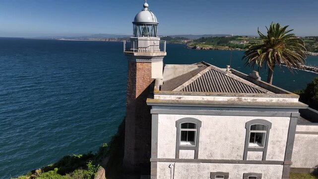 Faro de San Antonio de Candas en Asturias
