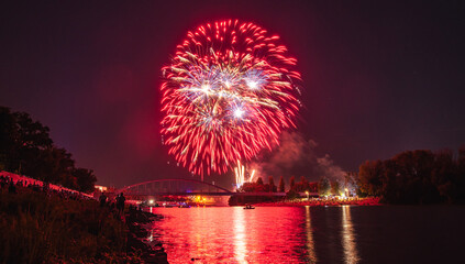 National day fireworks 