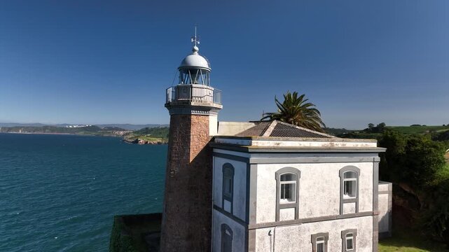 Faro de San Antonio de Candas en Asturias