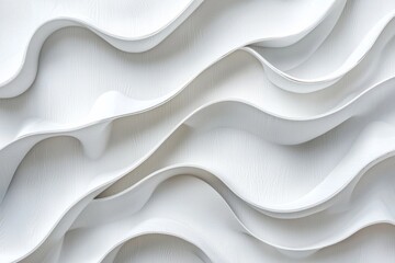 Fototapeta premium Abstract background of white plywood texture created with generative AI