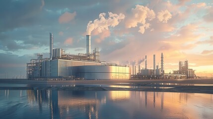 Massive carbon capture and storage facility,