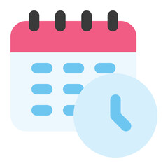 schedule icon for illustration