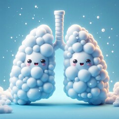 Lungs Breathing Fresh Air