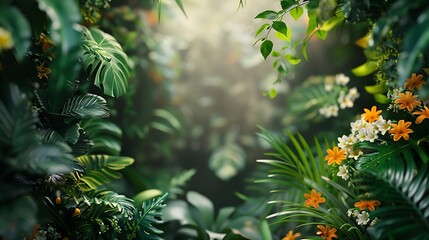 jungle decoration for smashcake photography : Generative AI