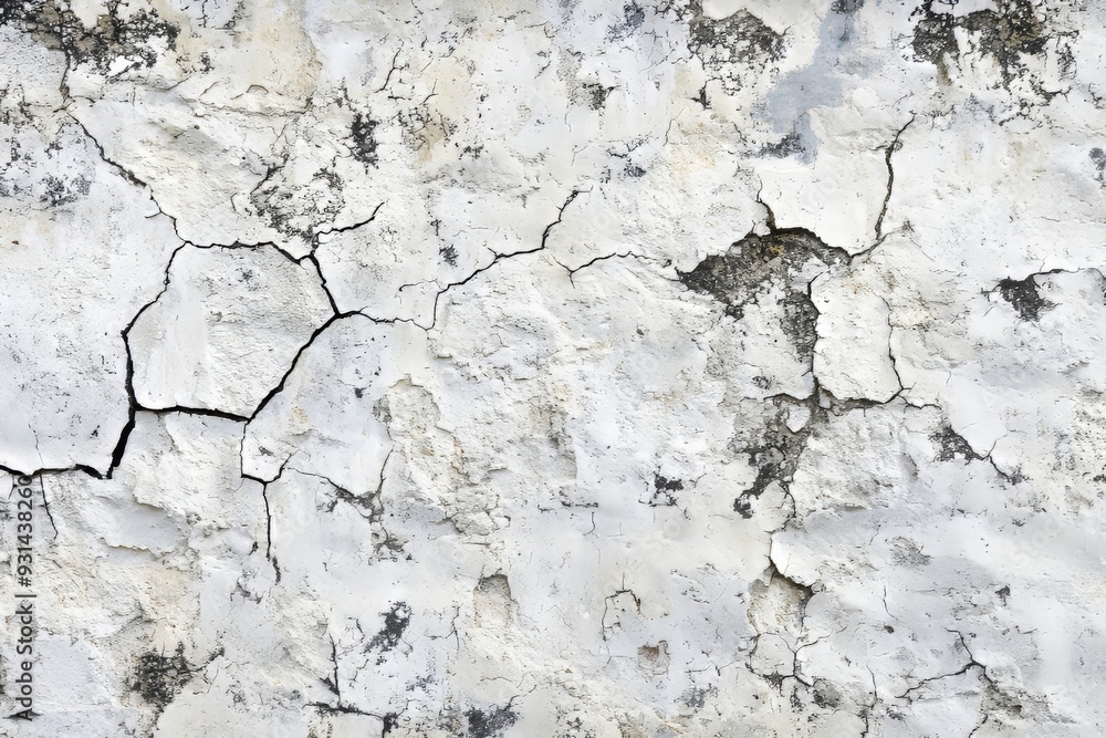 Poster concrete wall distressed scratch texture overlay background with grunge texture