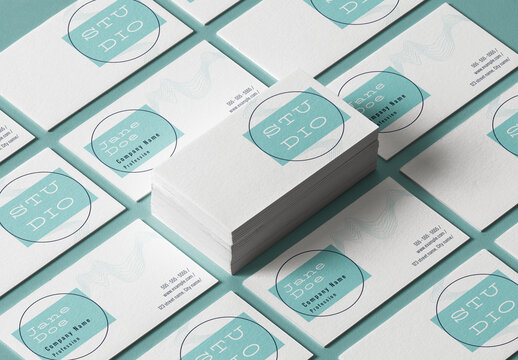 Minimal Personal Business Card Layout
