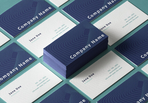 Minimal Personal Business Card Layout