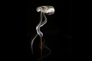 The constantly changing form of smoke