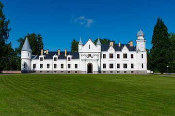 View of Alatskivi castle in Estonia.