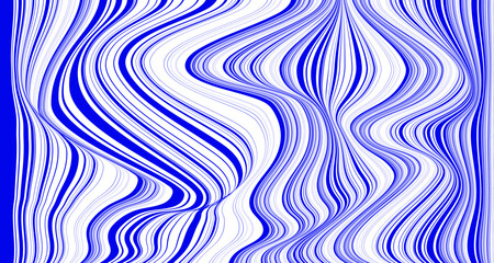 Obraz premium Abstract fluid and wave background in blue color