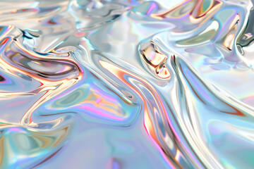 Beautiful texture liquid soft metal, design natural abstract background