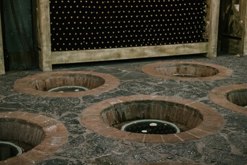 kvevri at a winery in Georgia