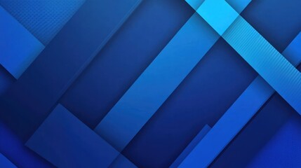 Fototapeta premium Abstract Blue Geometric Background