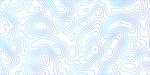 Lines Topographic contour lines vector map seamless pattern. Geographic mountain relief diagram line wave carve . Topo contour map design .Vector illustration, contour lines vector mapseamless pattern