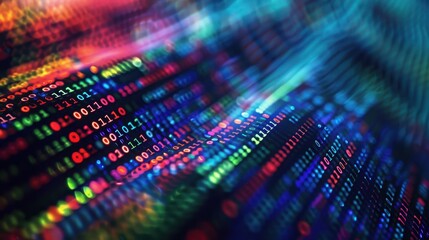 The colorful binary code