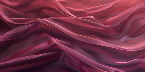 Obraz premium Abstract Red Fabric Drapery.