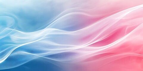 Fototapeta premium Abstract blue and pink steam or smoke cloud, background wallpaper