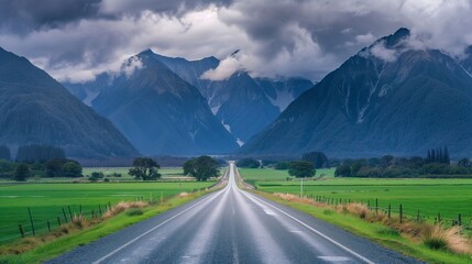 Naklejka premium fish in the river , houres in the run , earth in the sun ,birds , animals