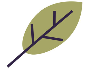 Leaves vector illustration. Leaves grow gracefully, weaving vibrant tapestry in heart garden The leaves metaphor eloquently describes intricate ballet nature Cultivating blossoms and petals