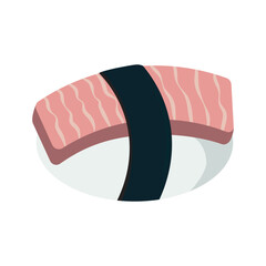 Japanese Sushi Illustration
