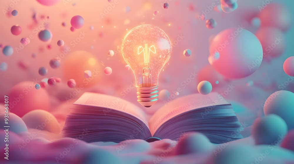 Poster illuminating knowledge a 3d rendered conceptual representation of and learning