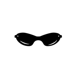 glasses silhouette icon