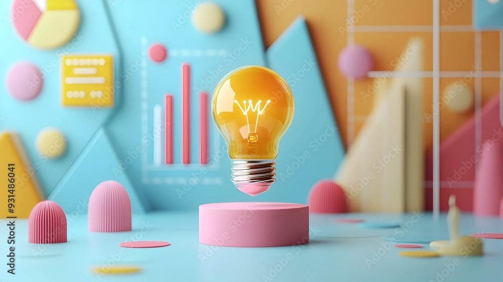 Poster illuminating insights leveraging data visualizations for informed growth