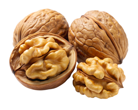 Walnut isolated on transparent background png
