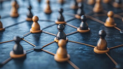 Professional Social Network Concept