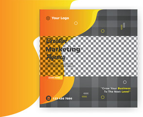  Creative Digital marketing agency business social media post banner template design