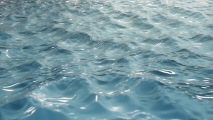 Fototapeta premium Seamless realistic water ripples or ocean waves creating a natural and calming effect