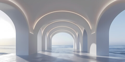 Obraz premium arches of the building