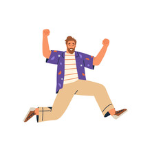 Happy people vector illustration. A cheerful character defines essence happy and successful individuals The happy people metaphor conveys vibrant spirit joyful lifestyle Celebration becomes way life