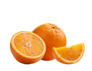 oranges with a transparent background