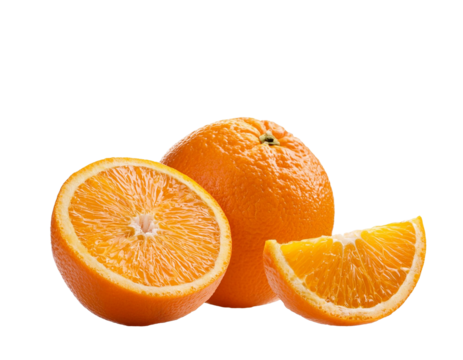oranges with a transparent background