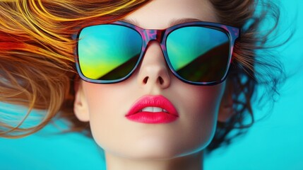 A woman embracing her individuality, her unique style and confident demeanor showcasing the power of self acceptance and personal empowerment.