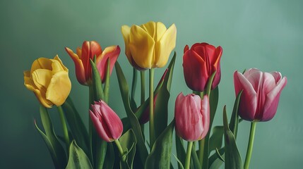 Obraz premium Seamless floral background 